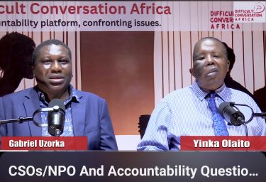 CSOs, Nonprofits and Accountability Questions